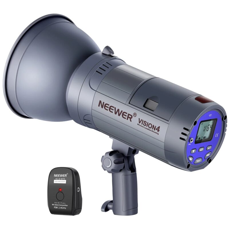 Neewer Vision 4 300W Outdoor Studio Flash Strobe Li-ion Battery Powered Cordless Monolight With 2.4G Wireless Trigger
