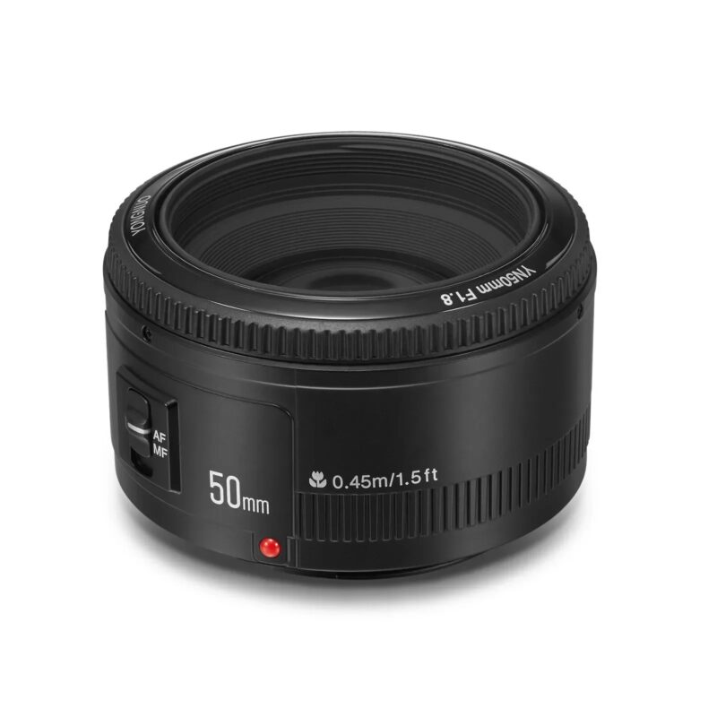 YONGNUO YN50mm F1.8 Lens Large Aperture Auto Focus Lens Compatible With Canon EF Mount EOS Camera - Image 4