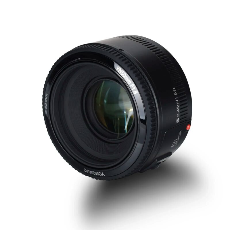 YONGNUO YN50mm F1.8 Lens Large Aperture Auto Focus Lens Compatible With Canon EF Mount EOS Camera - Image 5