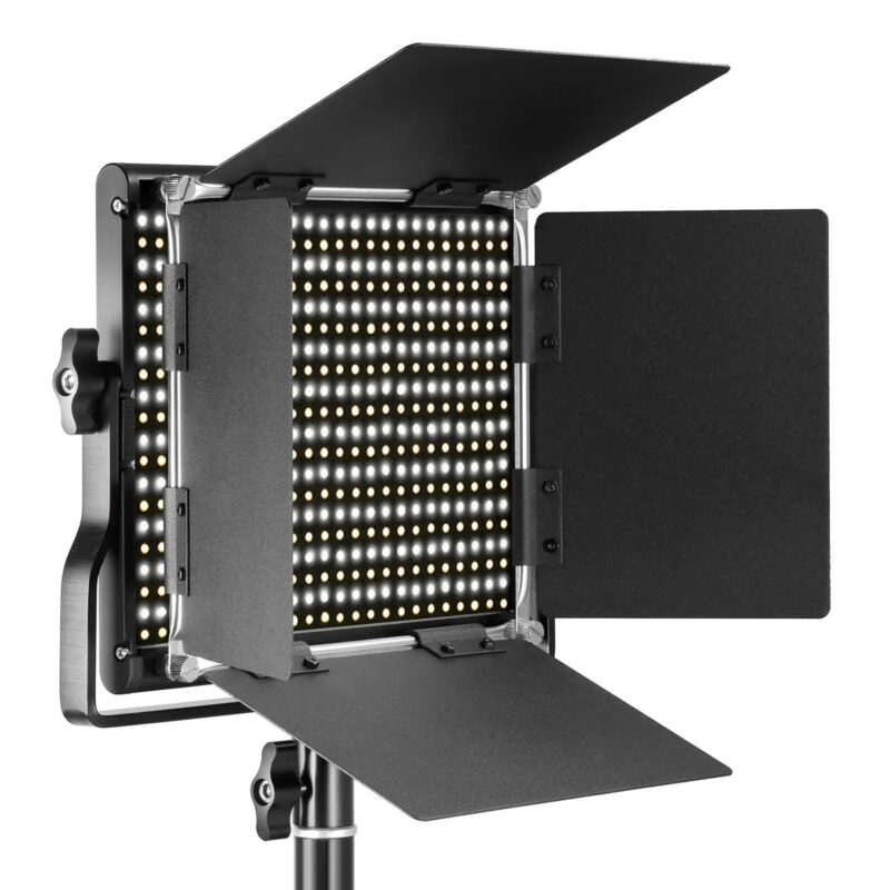Neewer LED Video Light Panel Video Lighting CRI 95 660 Light+U Bracket Barndoor For Studio/YouTube/Photography/Video EU/AU Plug
