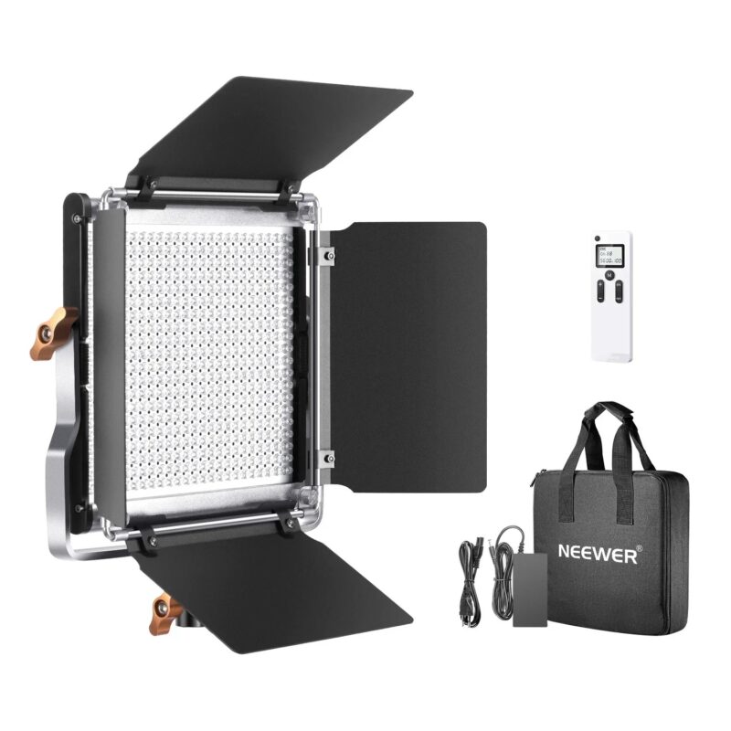 Neewer Advanced 2.4G 660 LED Video Light, Dimmable Bi-Color LED Panel With LCD Screen+2.4G Wireless Remote For Portrait Product - Image 10