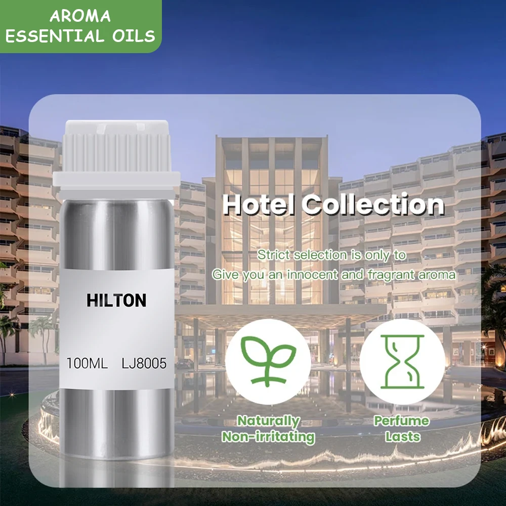 100ml Hotel Essential Oils for Diffuser Candle Making Room Fragrance Aromatic Diffuser Home Perfume Air Freshener Essential Oil