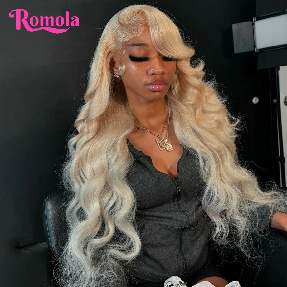 Blonde 613 Hd Lace Frontal Wig 13x6 Human Hair Body Wave Human Hair Wigs For Black Women 30 Inch Brazilian 13x4 Lace Front Wig