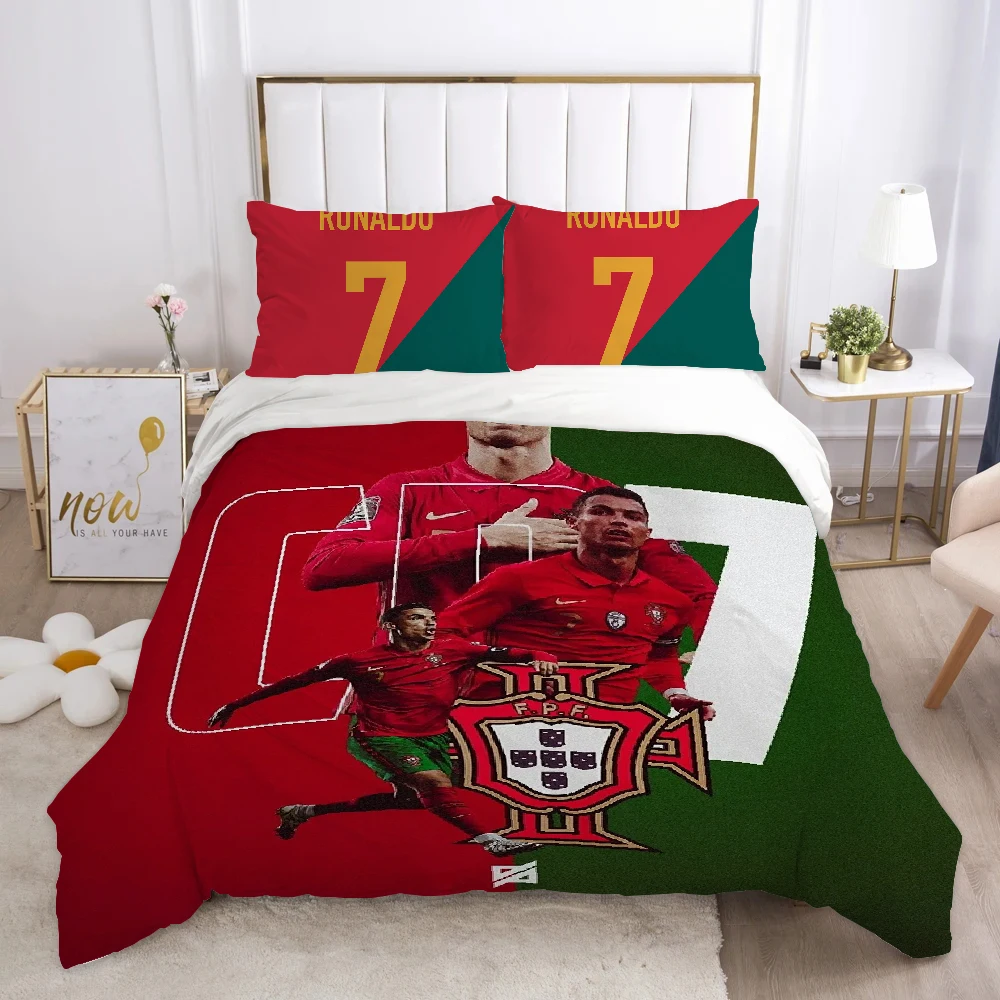 Cover Double Comforter Bedding Sets Bedding Set Duvet Cover Queen Comforter Sets Quilt Pillowcase Quilt Cover Cristiano Ronaldo