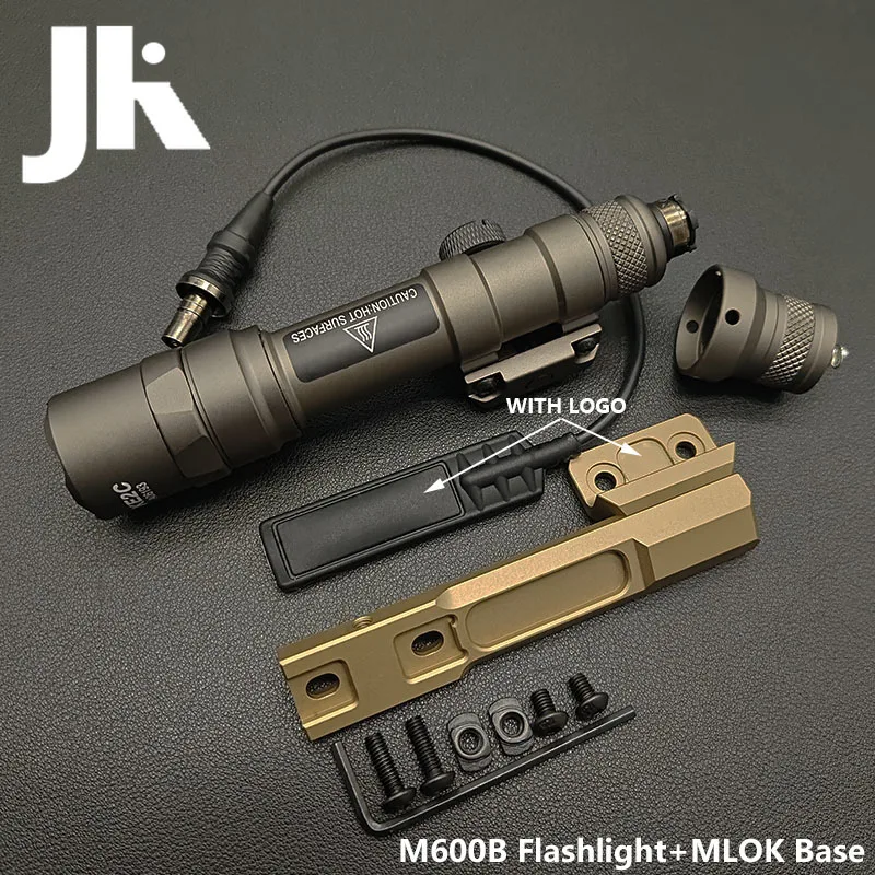 Sotac Surefir M600B M600 M300 Flashlight LED Tactical Scout Light Rifle Weapon lights Airsoft Hunting lamp 20MM Picatinny Rail