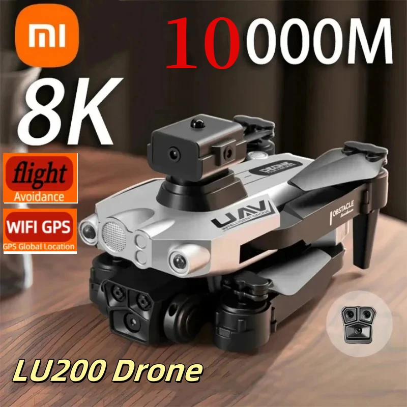 Xiaomi LU200 GPS 8K Drone HD Triple Camera Aerial Photography WIFI Optical Localization Omnidirectional Obstacle Avoidance Drone